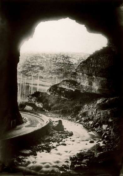 Route Imperiale N. 119, Carcassone to St.-Girois, looking out