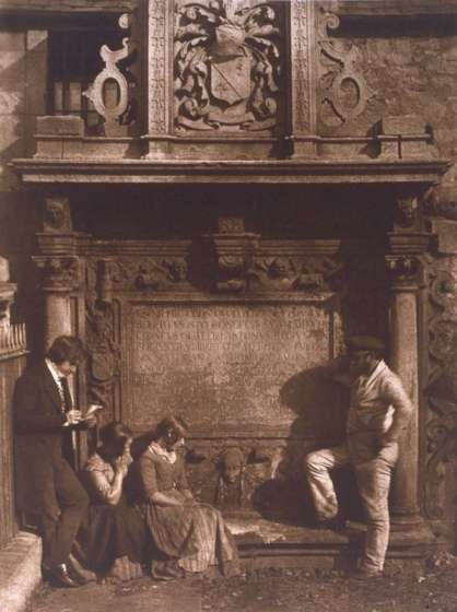 In Greyfriars Churchyard: The Grave Digger
