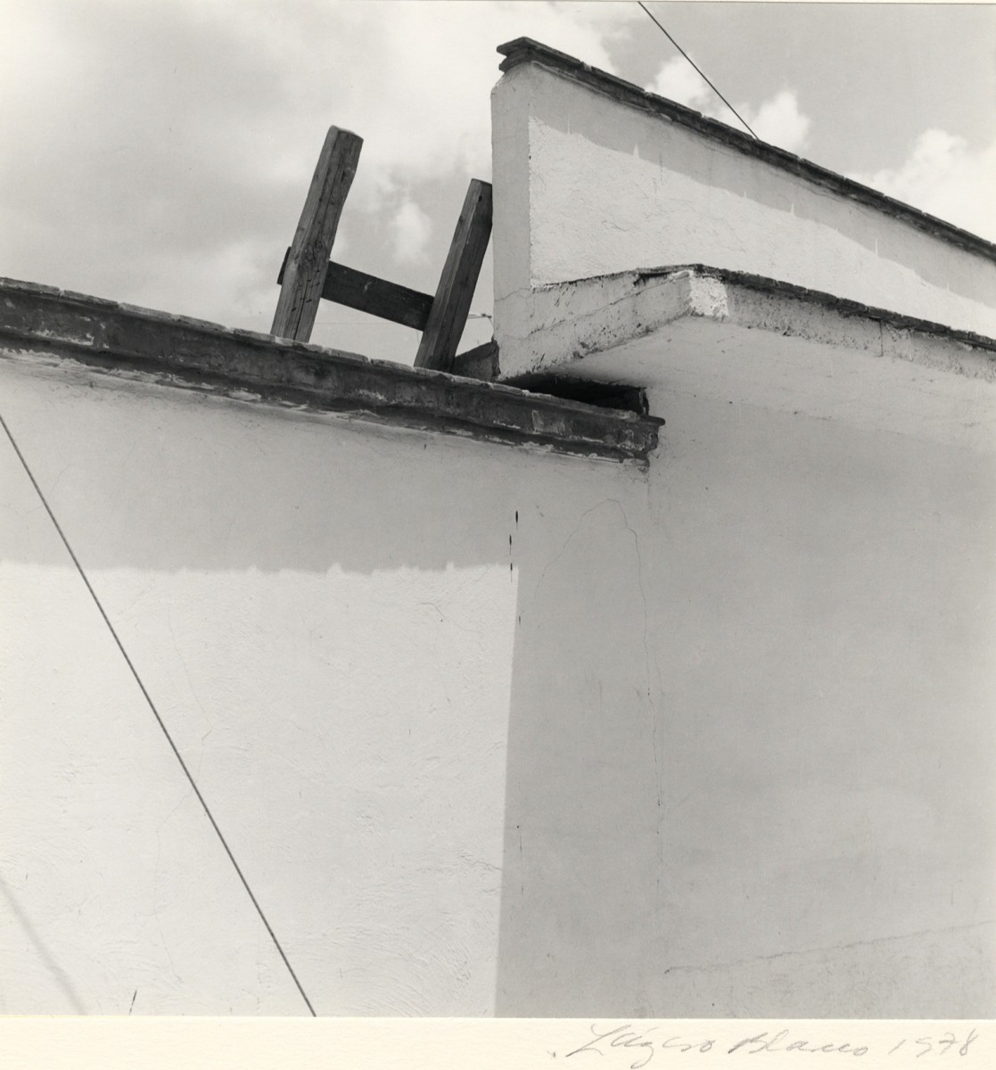 Untitled (Ladder and walls)