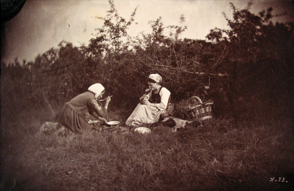 Two Women Eating