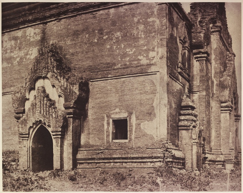 No. 22. Pugahm Myo [Pagan]. Flat Arch in Damayangyee Pagoda. [Dhamma-yan-gyi]