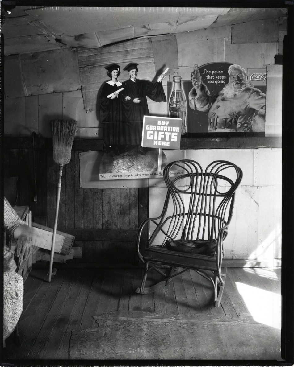 Interior, West Virginia coal miner's house