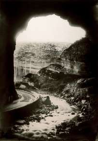 Route Imperiale N. 119, Carcassone to St.-Girois, looking out