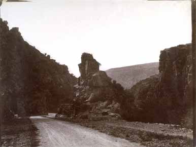 Road in Rocky Gorge (Vallee de l�Alarnon?)