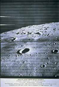 Surface of the Moon - Lunar Orbiter III