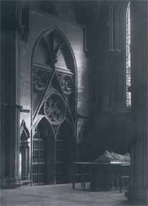 York Minster, North Transept: "In Sure and Certain Hope"