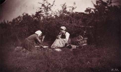 Two Women Eating