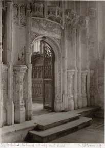 Ely Cathedral, Entrance to Bishop West