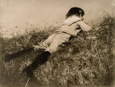 Hans in the Grass