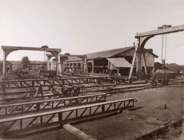Assembly Yard at a Foundry