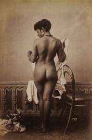 Studio Nude Study, from behind