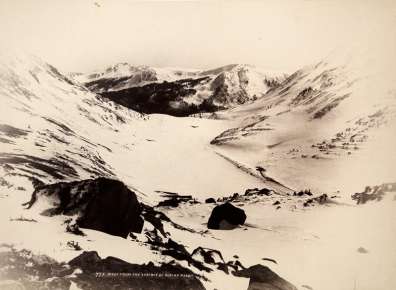 West from the Summit of Alpine Pass