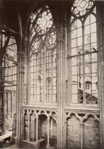 Chateau de St.-Germain-en-laye, Intérieur de la Chapelle, coté nord