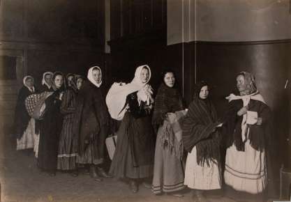 Women at Ellis Island