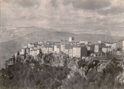 Village de Saint-Cézaire-sur-Siagne, hiver