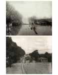 Paris Flood, (Gateway to docks), Jan. 27-30, 1910 & six months later