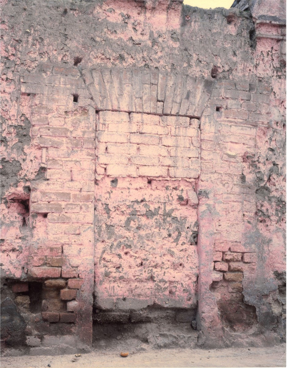 Muros de Mexico (pink brick wall)