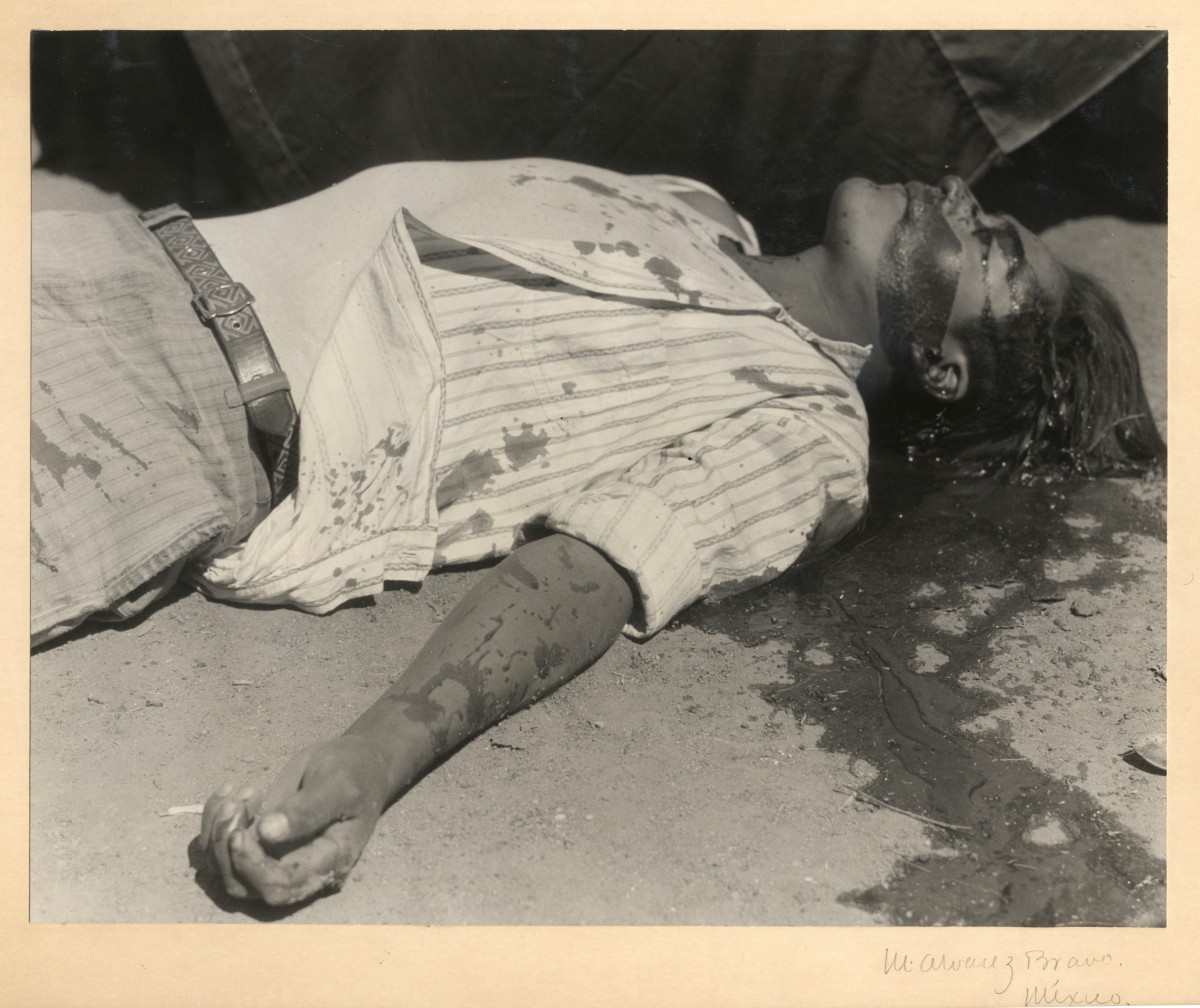 Victima del salaria minima  or (Obrero en huelga, asesinado)